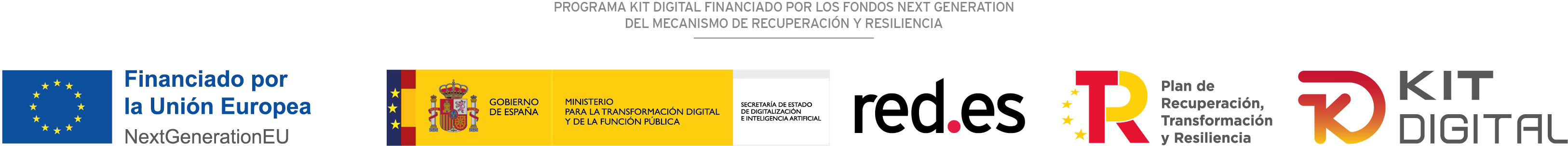 Kit Digital - Financiado por la Unión Europea - NextGenerationEU